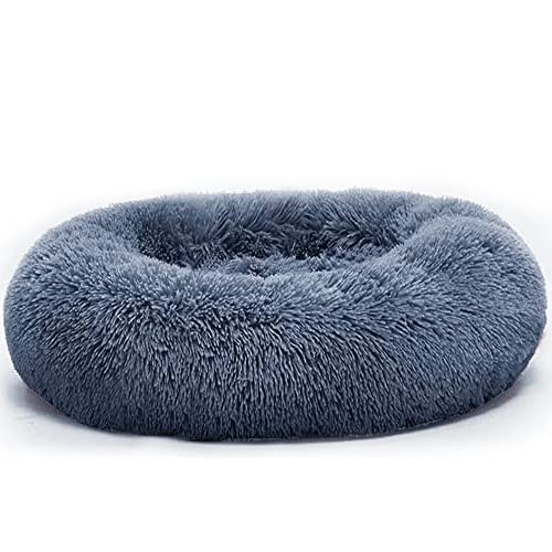 Napojoy Faux Fur Donut Pet Bed for Small Dogs and Cats, 20'x20'